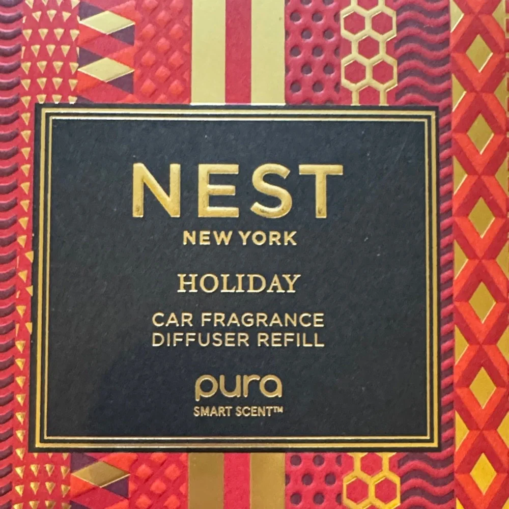 pura Black Car Fragrance Diffuser Kit with Assorted Fragrance Refills